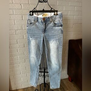Democracy Blue Denim Jeans size 8 “Ab” technology